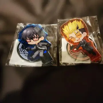 트라이건 콜라보 카페 나카가이 아크릴 스탠드 바슈 니콜라스 2종