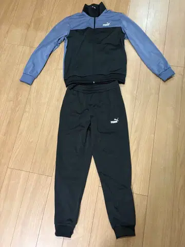 PUMA 저지 상하의 세트 그레이/블랙