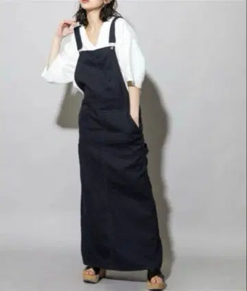 Munich 살로펫 점퍼 맥시 스커트 오버롤