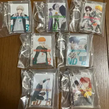 제일복권 윈드브레이커 F상 아크릴 키링 7종 사쿠라바 하루카 스오우 슈토