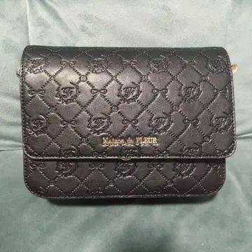 Maison de FLEUR 숄더백 블랙 새상품