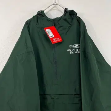 데드스탁 00s y2k 챔피온 하프 지퍼 나일론 자켓