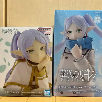 프리렌 Trio-Try-iT 뺨에 댄 흉상 피규어 2세트