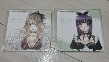 그 비스크 돌은 사랑을 한다 비스크돌 반점 코스터