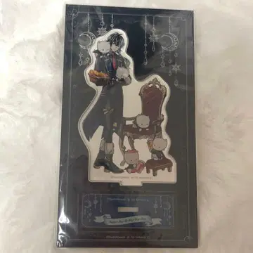 악마 집사와 검은 고양이 아크릴 스탠드 산리오 콜라보 바스티앙