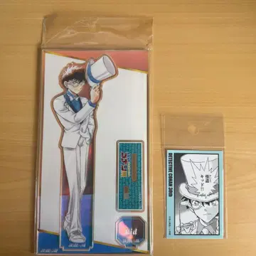 명탐정 코난 30주년 기념전 괴도 키드 아크릴 스탠드 스티커