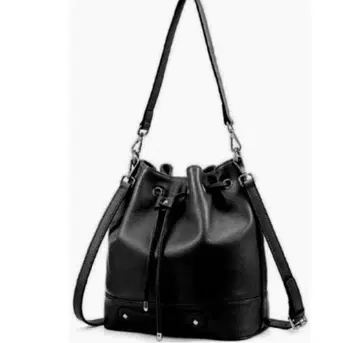 복조리형 숄더백