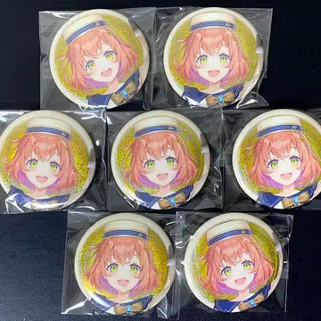 니지산지 캔뱃지 비스켓 혼마 히마와리 7개