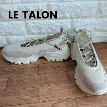 LE TALON 레이스업 스니커즈 스니커즈 레이스 르탈론