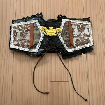 h.NAOTO STEAM 코르셋풍 벨트