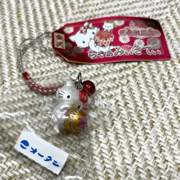 지역 한정 키티 챠미 키티 카나자와 한정 스트랩 끈 장식