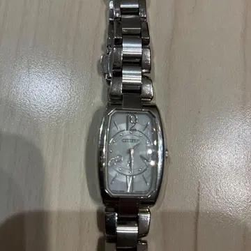 CITIZEN XC 쿼츠 손목시계 실버