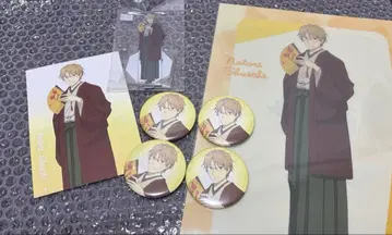 나츠메 우인장 검정 나토리 슈이치 아크릴 스탠드 클리어 파일 캔뱃지 카드