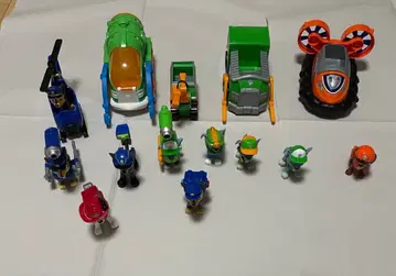 파우 패트롤 피규어 차량 세트