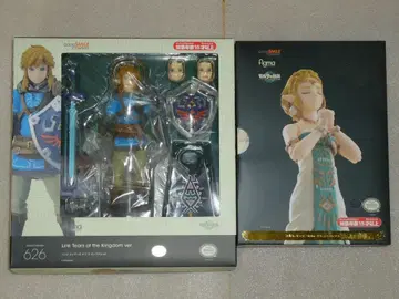 미개봉 figma 젤다의 전설 totk 링크 젤다 세트
