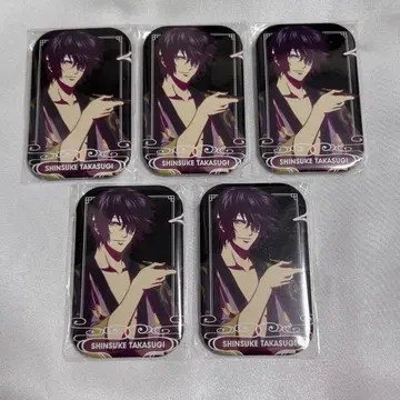 은혼 마루카쿠 캔뱃지 타카스기 신스케 5개