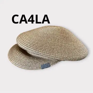 CA4LA 카시라 헌팅 캡 밀짚모자 스트로우 햇 여성용