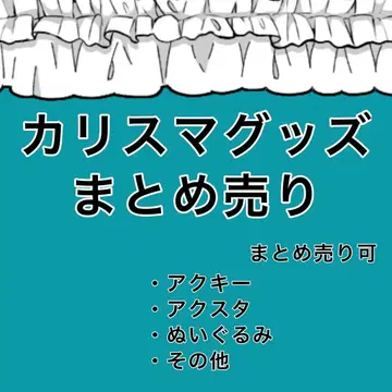 카리스마 굿즈 묶음 판매