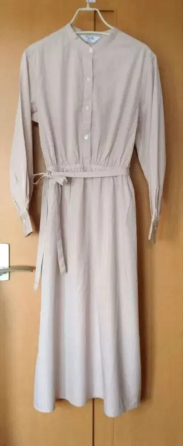 가마쿠라 셔츠 x VIS 스탠드 칼라 드로스트 원피스 M 셔츠 원피스