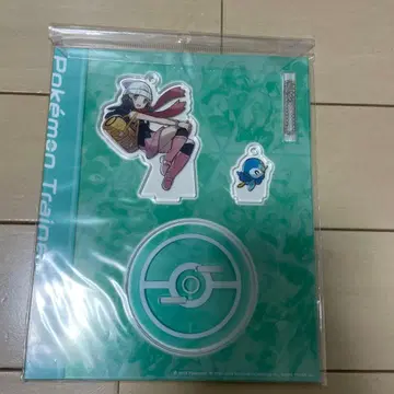 포켓몬 트레이너즈 아크릴 스탠드 키링 히카리&팽도리