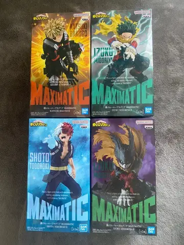 나의 히어로 아카데미아 피규어 세트 maximatic