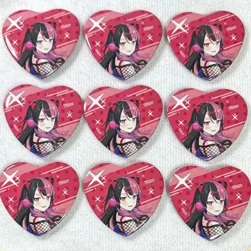 뱅드림 몽환대 뮤타입 센고쿠 유노 하트 캔뱃지 (9개 세트)