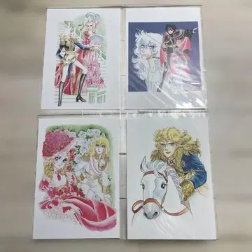 베르사유의 장미 엽서 4장 세트 1