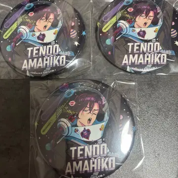 카리스마 텐도우 텐히코 캔뱃지 피자 파티