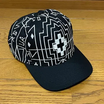 MARCELO BURLON 기하학 패턴 캡 마르셀로