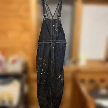 치마라 chimala 인디고 페인트 오버롤 살로펫 S