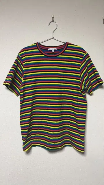 UNIQLO x JW ANDERSON 멀티 보더 T셔츠 L 사이즈