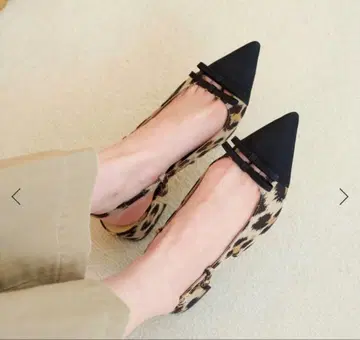 새상품급! LE TALON 3.5cmW 리본 슬링백