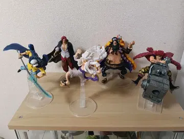 원피스 제일복권 루피 로 키드 신사황 샹크스 검은 수염 세트