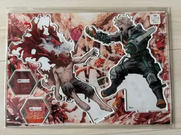 히로아카 원화전 아크릴 스탠드 바쿠고 카츠키 시가라키 토무라