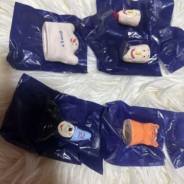 HONGAMA 미니어처 컬렉션 가챠 4개 세트