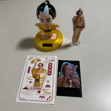 마츠켄 삼바 피규어, 아크릴 스탠드, 연하장, 스티커