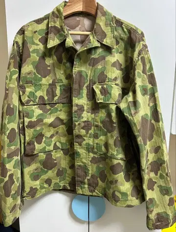 40's US.ARMY DUCKHUNTER CAMO HBT JACKET