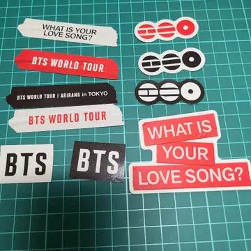 BTS 월드 투어 스티커 세트