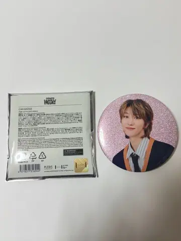 SEVENTEEN THE8 민하오 holiday 캔뱃지