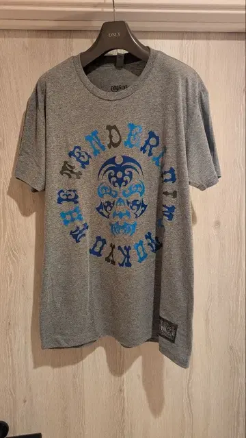 [ 새상품급 ] TENDERLOIN 보르네오 스컬 T셔츠 L 그레이