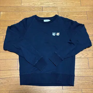 메종 키츠네 블랙 트레이닝복 M