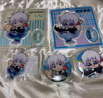 주술회전 마루쿠지 챳폰 고죠 사토루 캔뱃지 아크릴 스탠드 키링