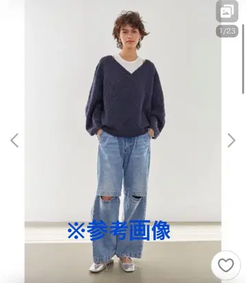 ALEXIA STAM 블루 데님 팬츠 사이즈 0