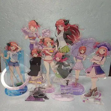 5등분의 신부 나카노 니노 아크릴 스탠드 8개 묶음 판매