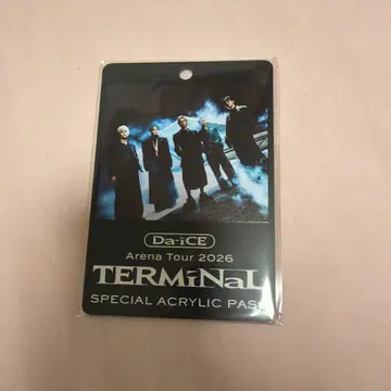 Da-iCE TERMINaL 아크릴 패스 히로시마 4/12