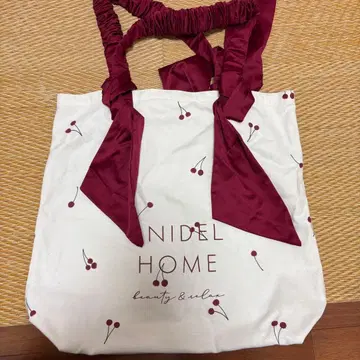 스나이델 홈 토트백 체리 체리 SNIDEL HOME