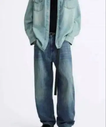 ZARA BAGGY FIT 데님 팬츠 배기 핏