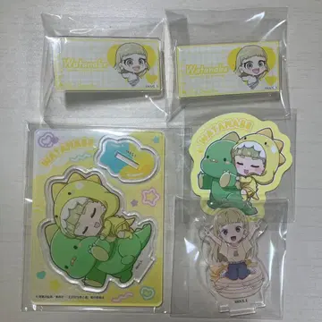 정반대인 너와 나 와타나베 아크릴 스탠드 갸오콜레 모노톤 이름 배지