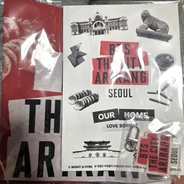 BTS THE CITY ARIRANG SEOUL 3종 세트