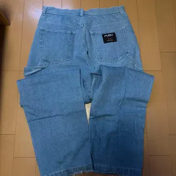 FUBU NEW YORK 라이트 블루 데님 W34